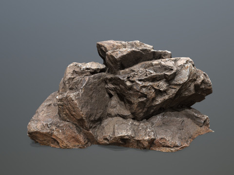 Desert rocks 3D Model