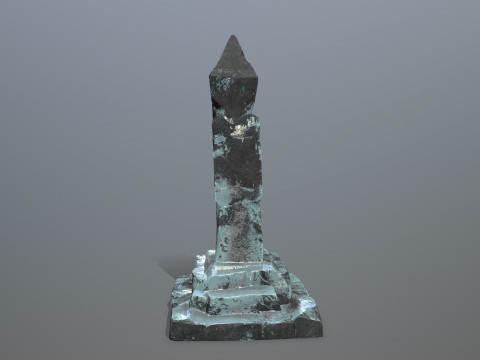 Ice pillar 3D मॉडल