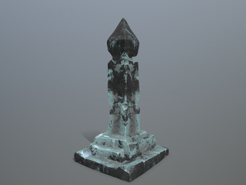 Ice pillar 3D मॉडल