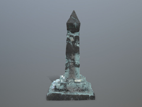 Ice pillar 3D मॉडल