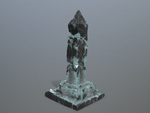 Ice pillar 3D मॉडल