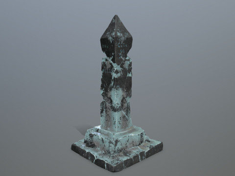 Ice pillar 3D मॉडल
