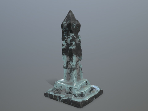 Ice pillar 3D मॉडल