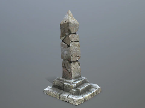 Pillar 3D Model