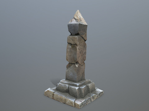 Pillar 3D मॉडल