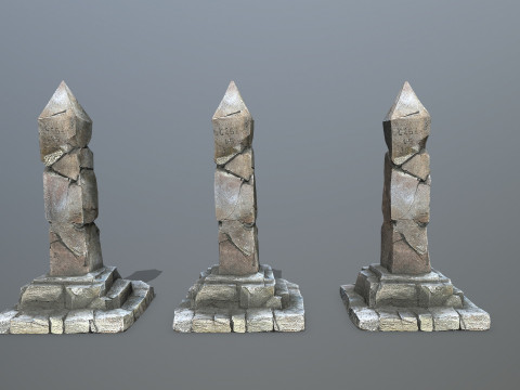 Pillar 3D मॉडल