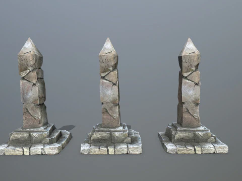 Pillar 3D Model
