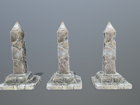 Pillar 3D मॉडल