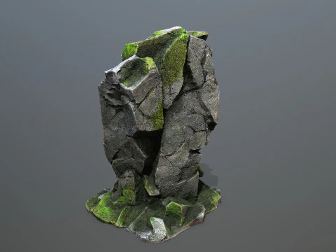Forest rocks 3D Model