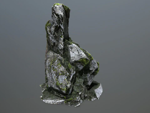 Forest rocks 3D Model