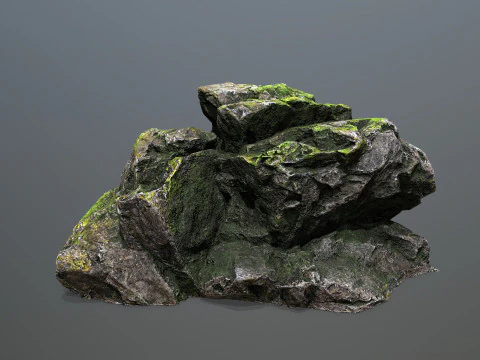Forest rocks 3D Model