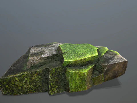 Forest rocks 3D Model
