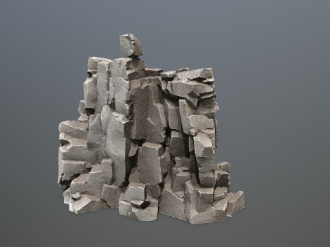 Cliff rocks 3D Модель