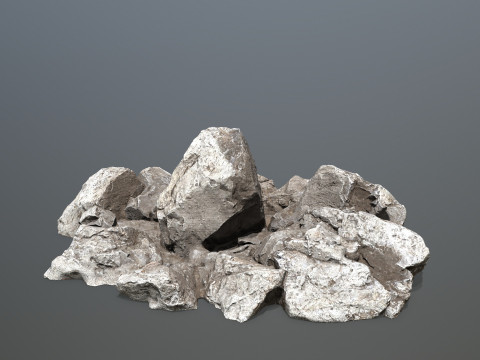 Cliff rocks 3D Модель