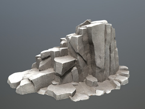 Cliff rocks 3D Модель