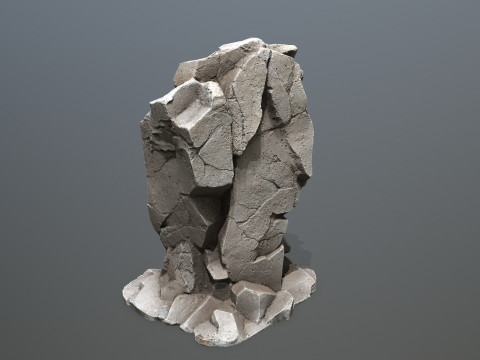 Cliff rocks 3D Модель