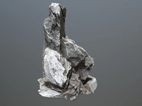 Cliff rocks 3D Model