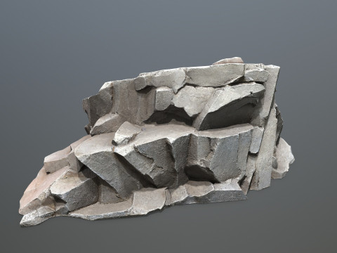 Cliff rocks 3D Модель