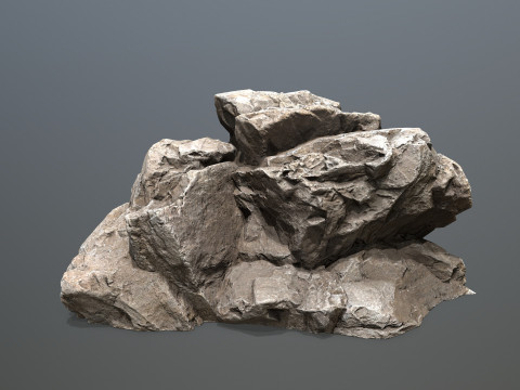 Cliff rocks 3D Модель