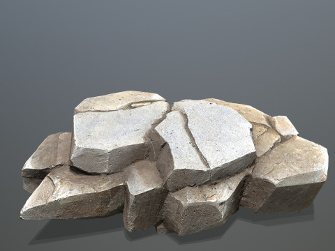 Cliff rocks 3D Модель