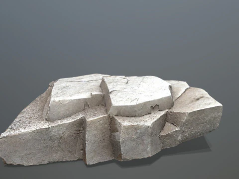 Cliff rocks 3D Model