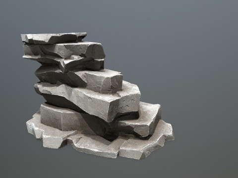 Cliff rocks 3D Модель