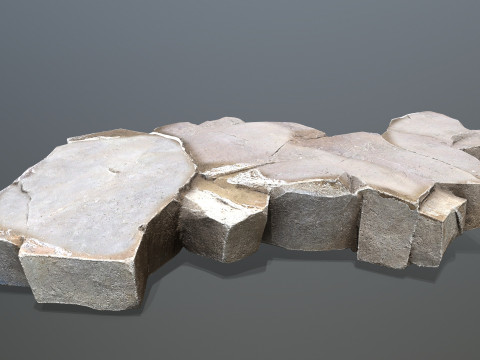 Cliff rocks 3D Модель