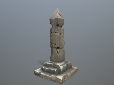 Pillar 3D Model