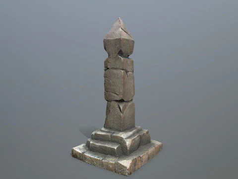 Pillar 3D Model