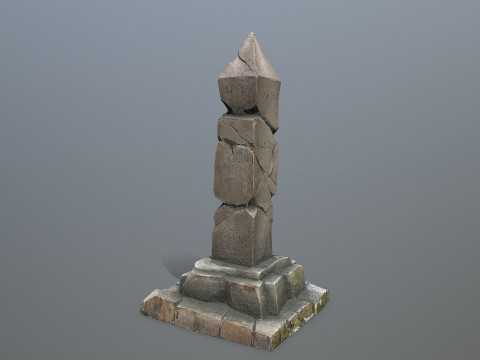 Pillar 3D Model