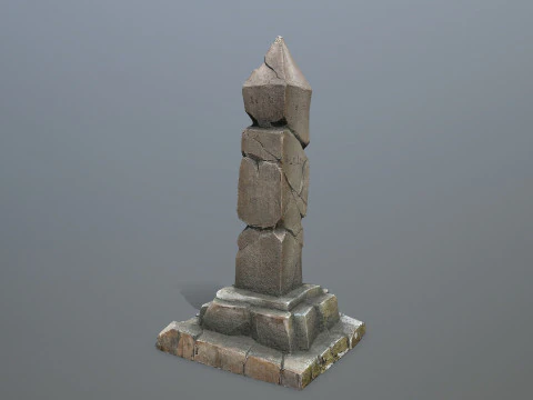 Pillar 3D Model