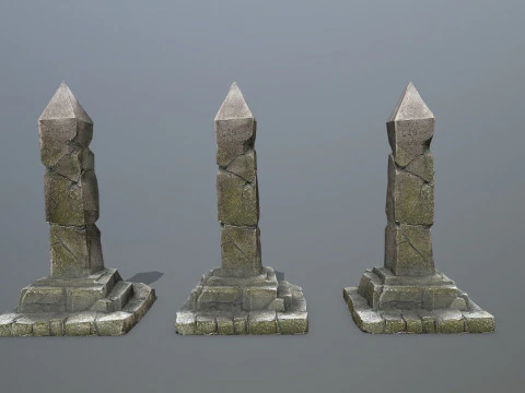 Pillar 3D Model