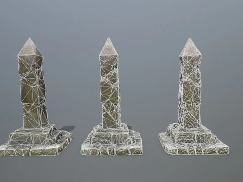 Pillar 3D Model