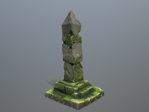 Pillar 3D 模型