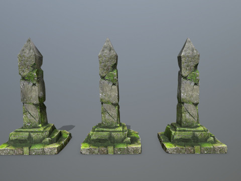 Pillar 3D 模型