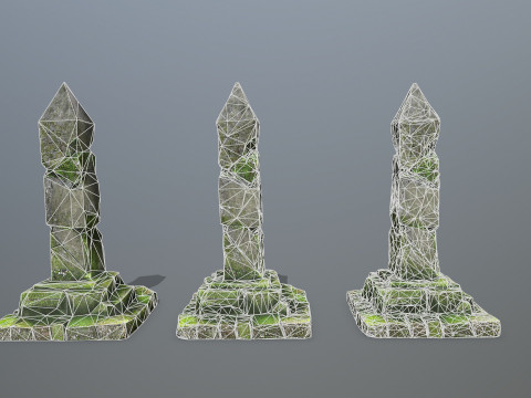 Pillar 3D 模型