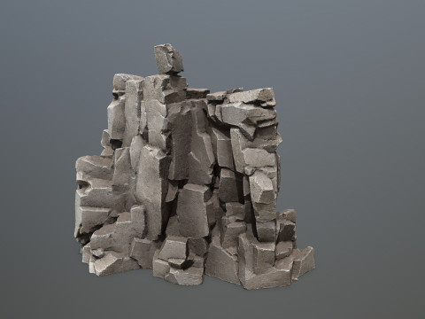 Desert rocks 3D Model