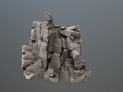 Desert rocks 3D Model