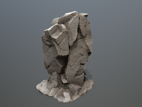 Desert rocks 3D Model