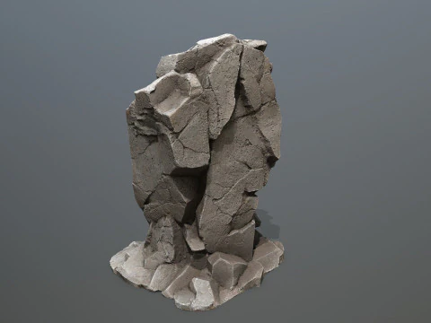Desert rocks 3D Model