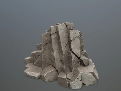 Desert rocks 3D Model
