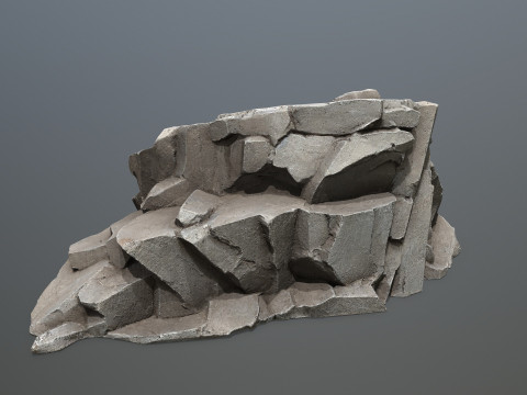 Desert rocks 3D Model