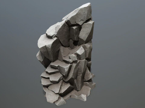Desert rocks 3D Model