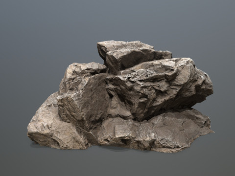 Desert rocks 3D Model