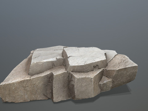 Desert rocks 3D Model