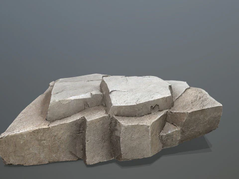 Desert rocks 3D Model