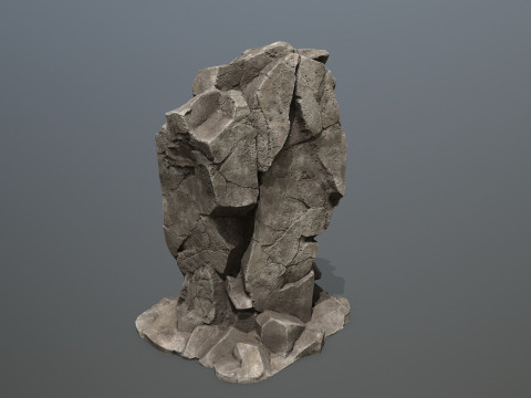 Desert rocks Model 3D
