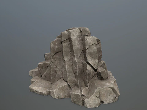 Desert rocks 3D Model