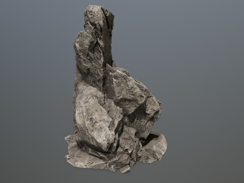 Desert rocks Model 3D