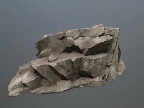 Desert rocks 3D Model